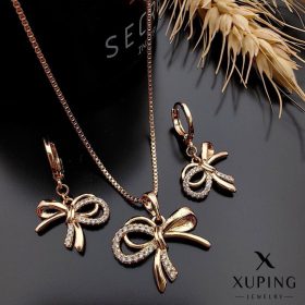 نیم‌ست پاپیونی نگین دار برند ژوپینگ